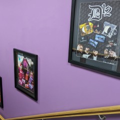 Custom made music industry picture frames